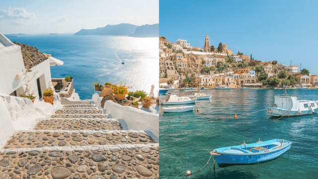 Mykonos  Santorini private trip